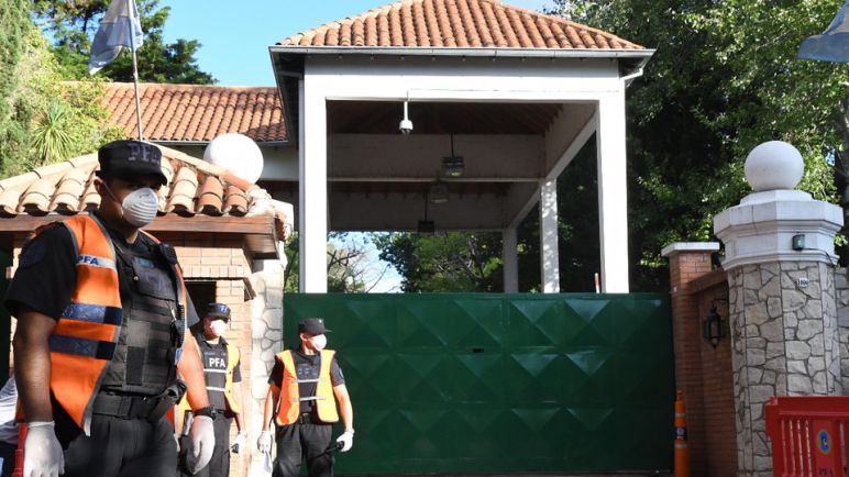 Quinta de Olivos: se borraron las imaginas de ingreso y egreso en la pandemia